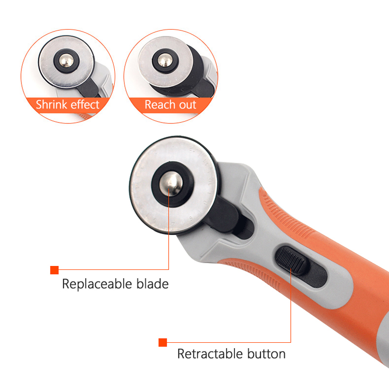 Резак для рукоделия из кожи, 4 – обзор и цена Rotary Cutter For Fabric 45Mm