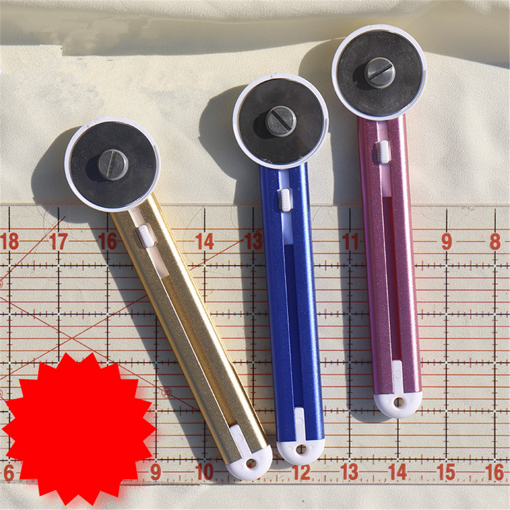 Роликовый резак для ткани 45 м – обзор и цена Rotary Cutter For Fabric 45Mm