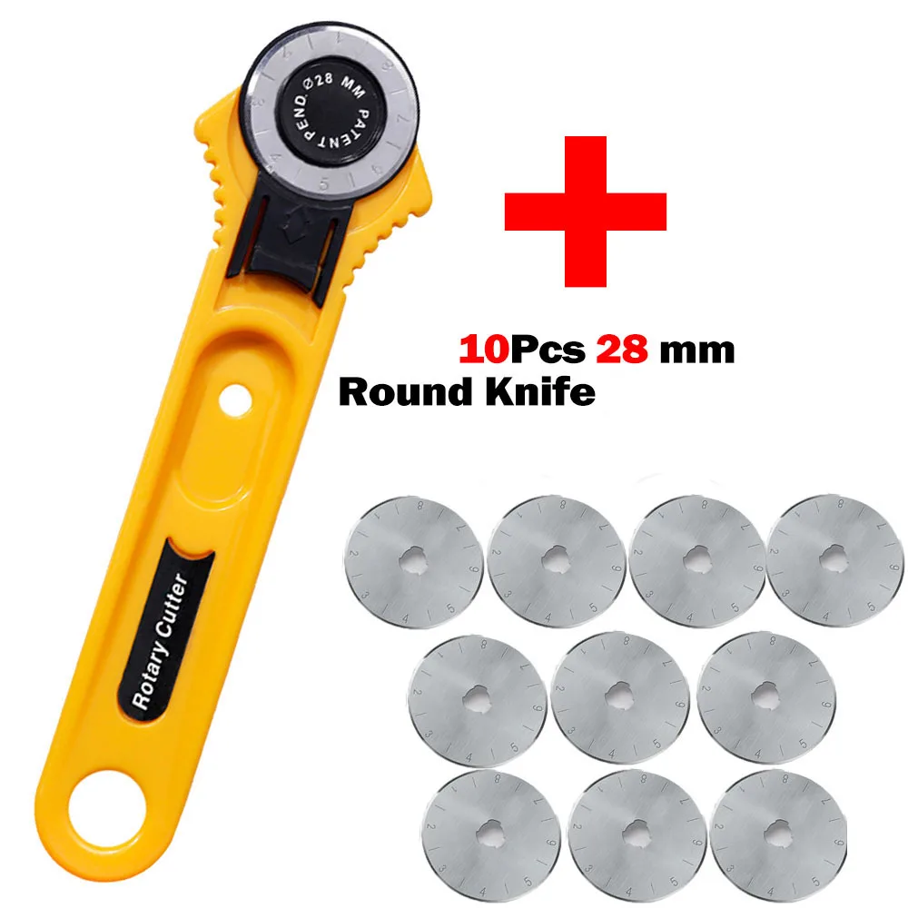 Ротационный нож с круглым лезв – обзор и цена Rotary Cutter For Fabric 45Mm