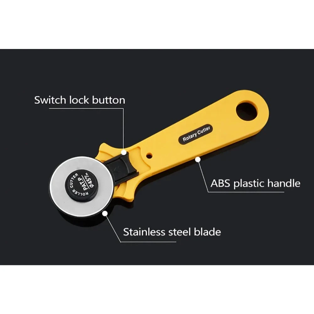Ротационный нож с круглым лезв – обзор и цена Rotary Cutter For Fabric 45Mm