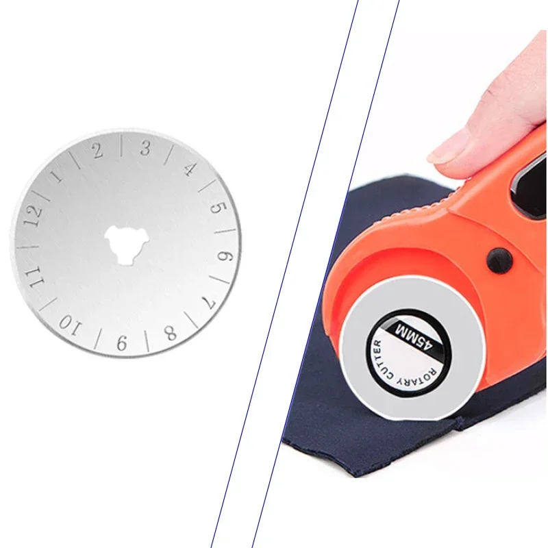 45 мм роликовый нож для резки  – обзор и цена Rotary Cutter For Fabric 45Mm