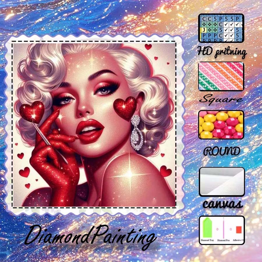 1 шт. 5D набор для алмазной вы – обзор и цена 5D Diamond Painting Kit Full Drill
