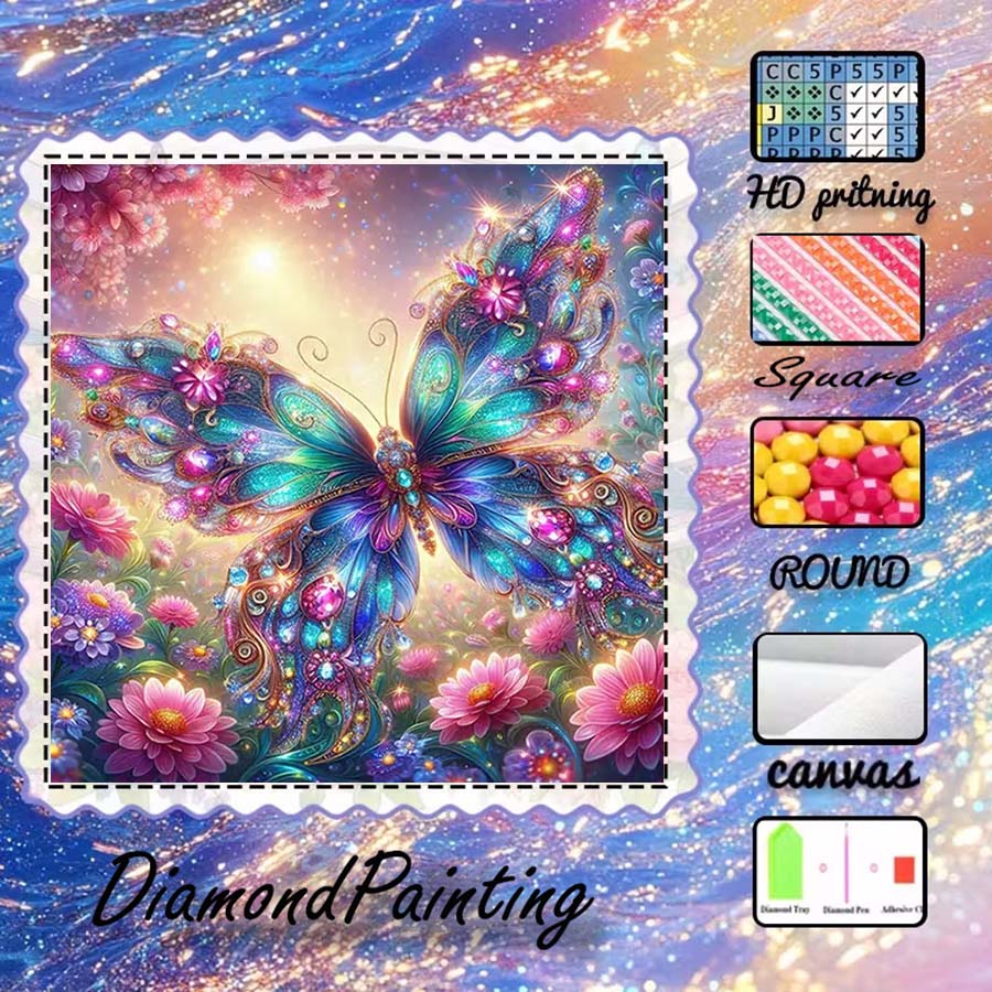 1 шт. 5D набор для алмазной вы – обзор и цена 5D Diamond Painting Kit Full Drill