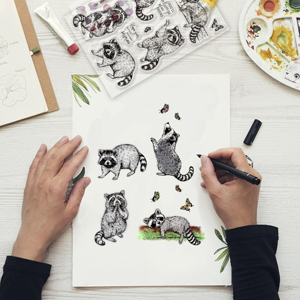 Реалистичные прозрачные штампы – обзор и цена Clear Silicone Stamps For Card Making