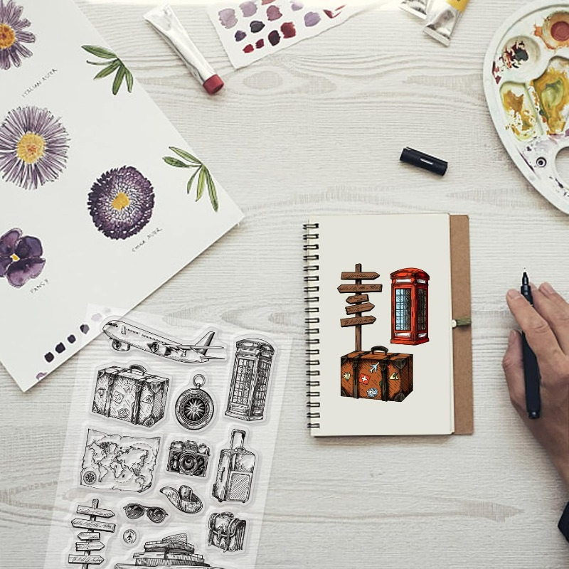 Дорожный силиконовый прозрачны – обзор и цена Clear Silicone Stamps For Card Making