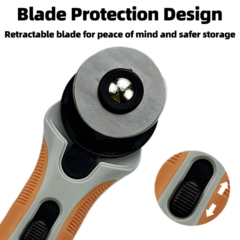 Роторный нож 45 мм, роликовый  – обзор и цена Rotary Cutter For Fabric 45Mm