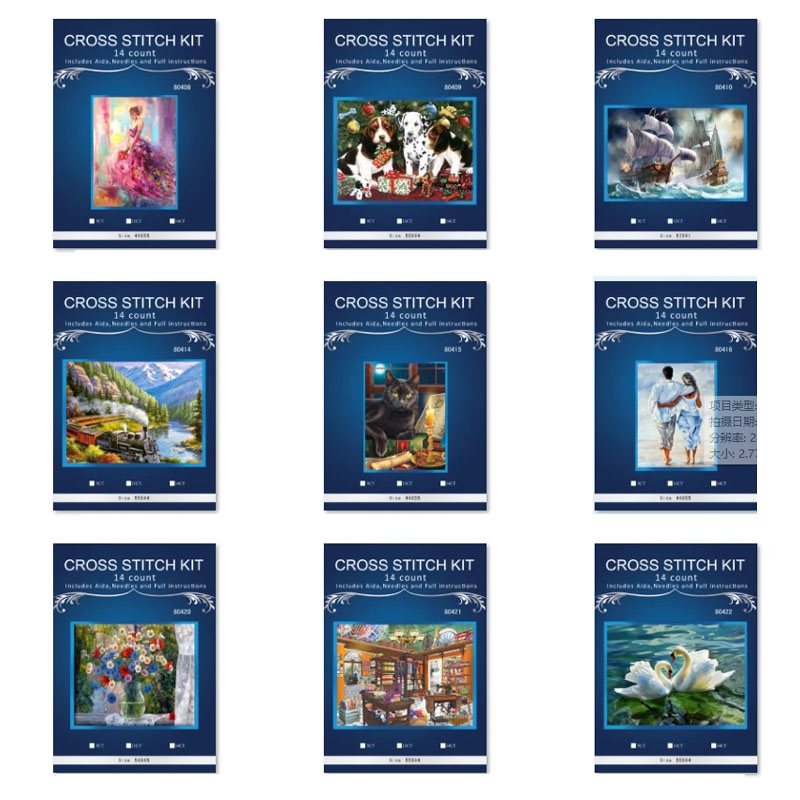 Наборы для вышивания крестиком – обзор и цена Cotton Embroidery Thread Skeins